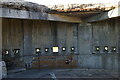 TM2831 : Landguard Fort: Right Battery, gun emplacement by Christopher Hilton