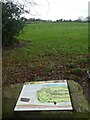 SJ5367 : Information board about Kelsborrow Castle by David Smith