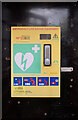 SK8426 : Defibrillator in the phone box by Bob Harvey