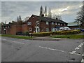 Chequers at the junction of Burrowfield