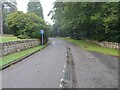 The end is nigh for this former section of A9 road beside Logie Easter Church