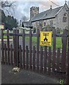 Yellow Church Watch notice, Bryngwyn