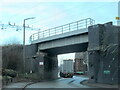 Railway bridge over the B4166 Oldbury