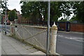 Old level crossing gate, Bishop Crispian Way