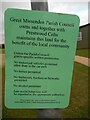 SP8700 : Notice on Prestwood Common by David Hillas
