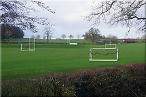 SP3971 : Princethorpe College - playing fields by Stephen McKay