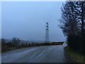 NN1983 : Power transmission pylons crossing the B8004 near Mucomir by Steven Brown