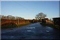 Public footpath toward Birkin House