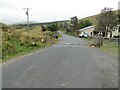 Road (B709) and Cattle Grid at Mountbenger Toll