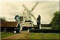 TM2564 : Saxtead Green Windmill by Sandy Gerrard