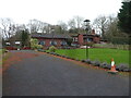 The old River and Rail public house at Hampton Loade