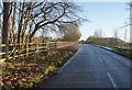 Tabley Hill Lane goes over the M6 motorway