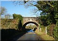 Railway bridge on Pinfold Lane / Sudlow Lane