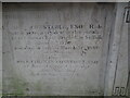TQ2685 : Inscription to John Constable in Hampstead Churchyard by Marathon
