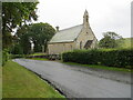 Road (B711) at Roberton Kirk