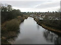 River South Esk upstream from Brechin Bridge