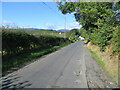 Minor road approaching Lindean Hall