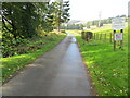 Lane leading to Wiltonburn and Brieryhill