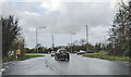 Roundabout on the A38 near Junction 22 on the M5