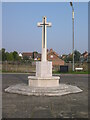 TL0247 : War Memorial, High Street, Kempston by N Avery