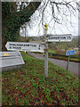 SO9202 : Old Fingerpost, Frampton Mansell by Mr Red