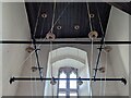SO6042 : Ropes inside St. John the Baptist church (Bell tower | Yarkhill) by Fabian Musto