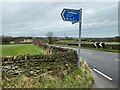 Trans Pennine Trail direction signage