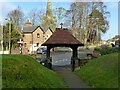 The lych gate, Cotgrave cemetery