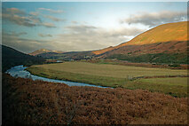 ND0017 : Strath Ullie with the River Helmsdale by Julian Paren