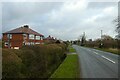 Houses along Hillam Lane