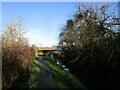 Footpath by the brook, Osgathorpe