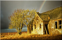 ND0550 : Derelict cottage by the Far North Line by Julian Paren