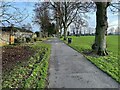 Path round Dallington Park