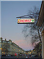 Illuminated Chemist Sign