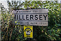SP1039 : Willersey village sign by Ian Capper