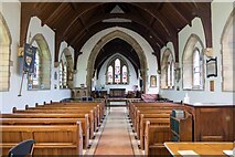SK1285 : The Nave of The Church of the Holy and Undivided Trinity, Edale by Jeff Buck