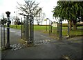 NS4871 : Entrance gates to Dalmuir Park by Richard Sutcliffe
