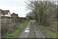 TQ7257 : Track to Hermitage Lane by N Chadwick