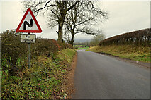 H5472 : Bends sign, Bracky by Kenneth  Allen