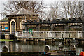 Clapton : Lea Bridge weir