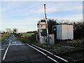 From  Kilnwick  Level  Crossing  looking  east  on  Wilfholme  Rd