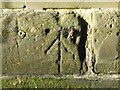 NZ3567 : Benchmark, North Shields, New Quay Warehouse by Adrian Taylor