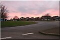 Roundabout on Hookhams Lane, Bedford