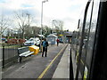 Blackwater station looking towards Guildford