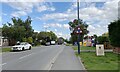 SP3368 : Kenilworth Road arrives in Cubbington by Robin Stott