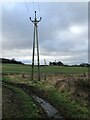 Pylons near High Friarside