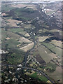 M20 Junction 6 from the air