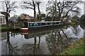 SK1512 : Canal boat Tuppence, Coventry canal by Ian S