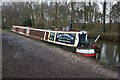 SK1413 : Canal boat Sunrise, Coventry canal by Ian S