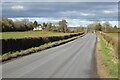 Country road approaching the Hereford